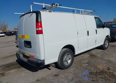 2019 Chevrolet Express 2500 Work Van from USA, damaged, VIN 1GCWGAFP4K1242867